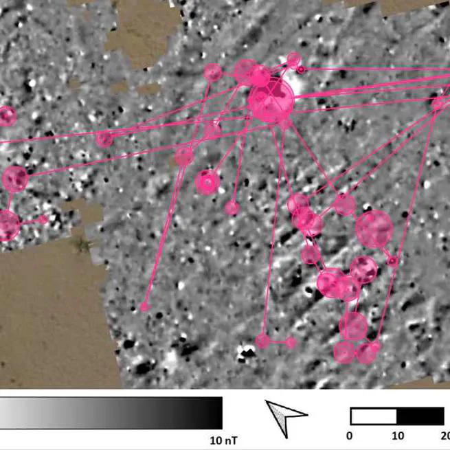 What is Visible to Whom in Geophysical Data? A Psychological Study on the Analysis of Magnetic Maps from Soba (Sudan)