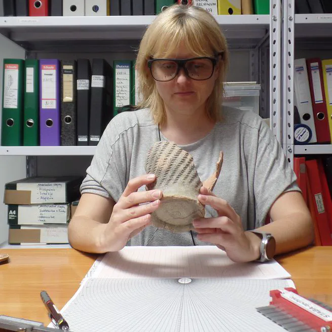 Teaching Artefact Analysis Using Eye Movement Modelling Examples